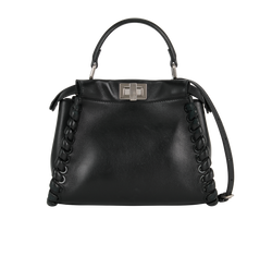 Trimmed Mini Peekaboo, Leather, Black, 8BN244 7G1 178 8007, B/S, 2*